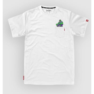 Loose Riders Dirtbag Tech Tee wit