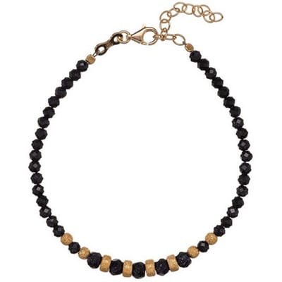ALISIA AL5243.01.000 GOLD-PLATED ARMBAND MET ZANDSTEEN 1 STUK