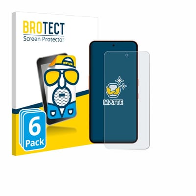BROTECT - Screenprotector voor Nothing CMF Phone 2 Pro - Folie Beschermfolie matte 6 Stuks