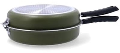 Dubbele pan 26 cm zwart - Geschikt voor inductie, gas en vaatwasmachine