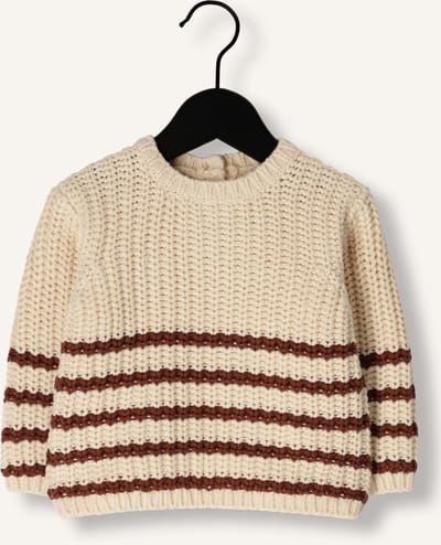 Quincy Mae Rex Sweater Truien & Vesten Unisex - Sweater - Hoodie - Vest- Creme - Maat 86/92