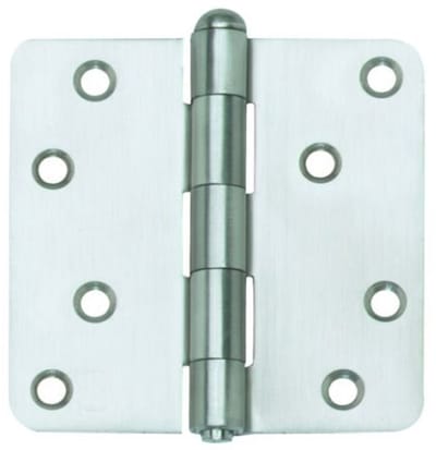 Qlinq | Scharnier pen89x89 verzinkt rond | binnendeurscharnier