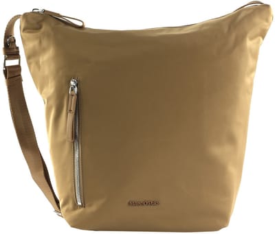 Marc O'Polo Schoudertas Elma Hobo Bag Pure Sand Lichtbruin