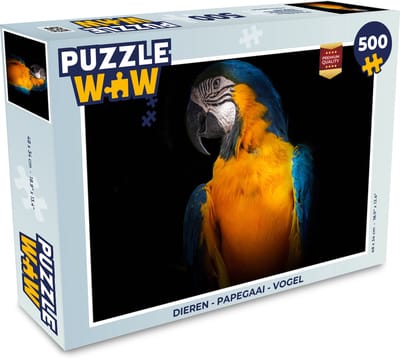 Puzzel Dieren - Papegaai - Vogel - Legpuzzel - Puzzel 500 stukjes