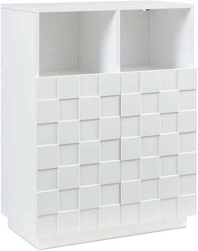 Commode Bopibobro 86x64x36 cm wit [en.casa]