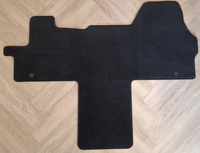 Camper Cabinemat Geschikt voor Fiat Ducato vanaf bouwjaar 2006-2022 Fiat Ducato X250 290 Cabinemat Zwart