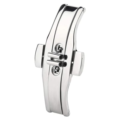 Dailygoods- Vlindergesp Uniek Design - Vervanging - Horloge Gesp - Waterdicht - Huidvriendelijk - Duurzaam Metaal - Horlogegesp