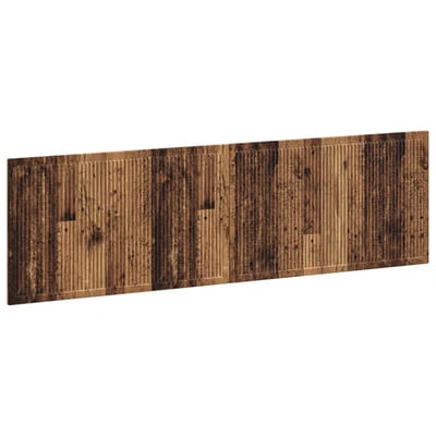 vidaXL - Wandgemonteerd - Hoofdbord - EDE - Oud - hout - Bewerkt - hout