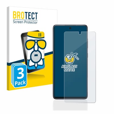 BROTECT - Screenprotector voor Samsung Galaxy S20 FE 5G - Folie Beschermfolie Beschermglas matte 3 Stuks