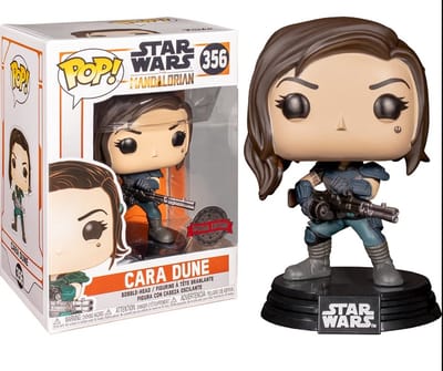 Funko POP! Star Wars Mandalorian #356 Cara Dune VAULTED Special Edition