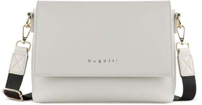 bugatti schoudertas Ella Shoulder Bag Beige Saffiano