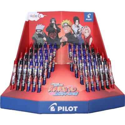 Tintenroller PILOT friXion Clicker Naruto mittel 3 Farben sortiert