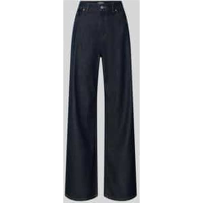 Wide fit jeans met steekzakken