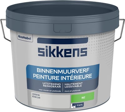 Sikkens - Binnenmuurverf Mat - Lichtbeton - 5 L