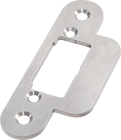 HMB Sluitplaat RVS Deuropener - Ll - Loop D1+D2