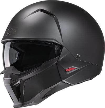 HJC i20 Semi Flat Zwart Jethelm - Helm