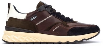 Pikolinos Aranda - heren sneaker - Bruin - maat 41 (EU) 7 (UK)