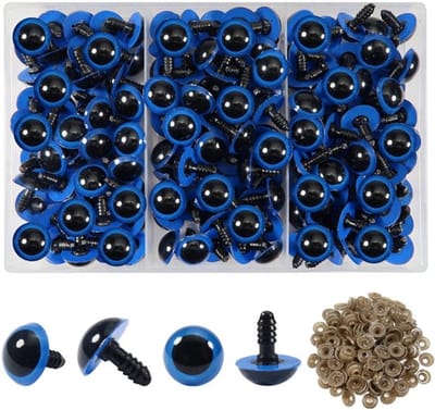 SPHProducts - Veiligheidsogen - Amigurumi - Kunststof - Blauw