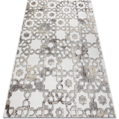 Kleden Rugsx Tapijt Structureel SOLE D3882 Ornament Plat geweve 80x150 cm