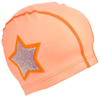BLING2O Badmuts Kinderen - Koraal Ster - Rekbaar - Zwemmen - In Doorzichtig Zakje - Orange