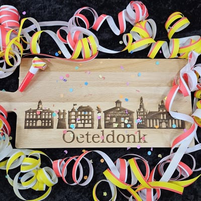 borrelplank beukenhout skyline Oeteldonk 20 cm