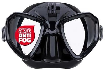 Salvimar Trinity Anti Fog Speervissen Masker Zwart