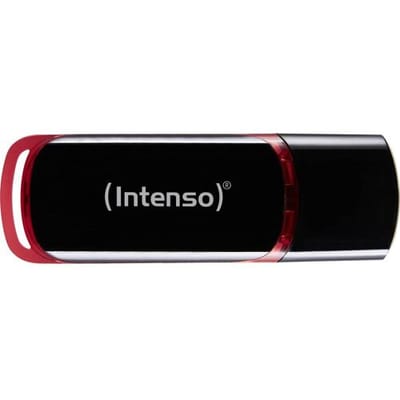 Intenso Business Line USB-stick 64 GB Zwart, Rood 3511490 USB-A 2.0