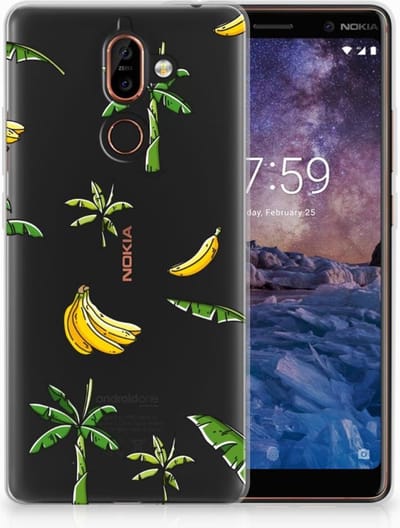 Nokia 7 Plus TPU Case Banana Tree