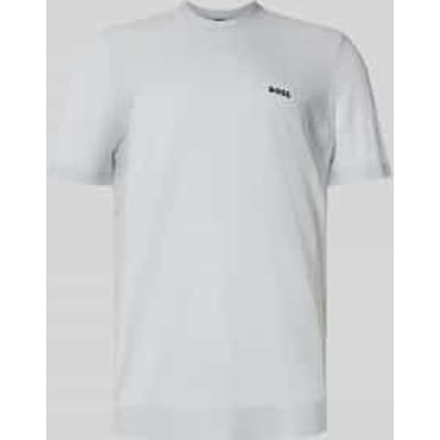 Regular fit T-shirt van katoenmix, model 'MOMENTUM'