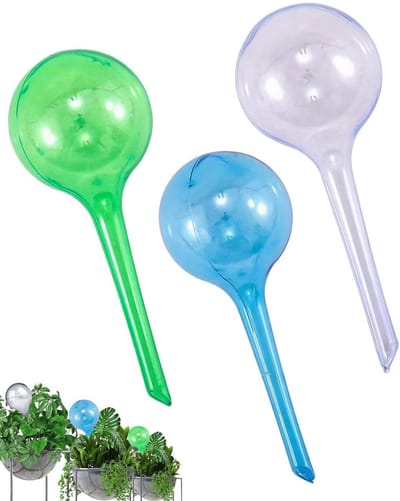 Automatische bewateringsballen - Zelf watergevers - Planten water geven - Constante hydratatie - 3 stuks - Meerkleurig