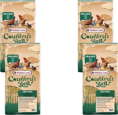 Versele-Laga Country`s Best Gra-Mix Ardeens Graan Gebroken Mais - Kippenvoer - 4 x 4 kg