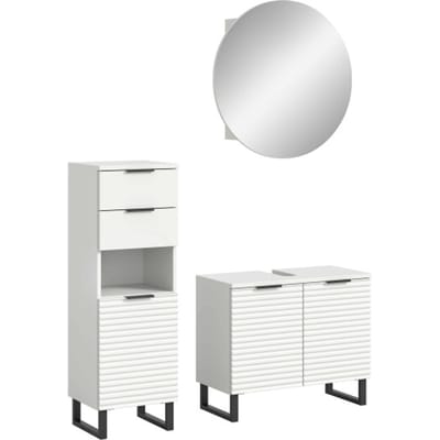 Riff badkamercombinatie wit NB - 34x120x193cm