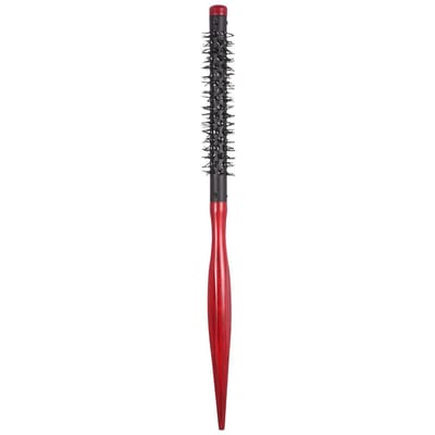 Brosse à cheveux ronde de 25mm, peigne à rouleau pour bricolage, Salon de coiffure, brosse à cheveux ronde en Nylon 10mm black