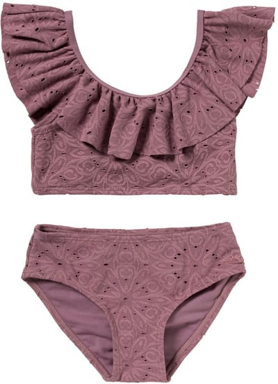 Salted Stories - Bikini - Dusky Orchid - Broderie - Maat 110/116