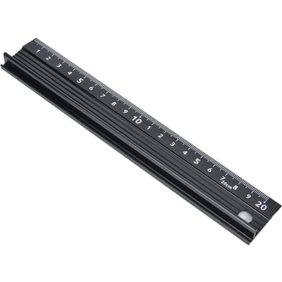 Snijliniaal L-type Aluminiumlegering Meetgereedschap Hardware Accessoire voor Lengtemeting(L-type gray