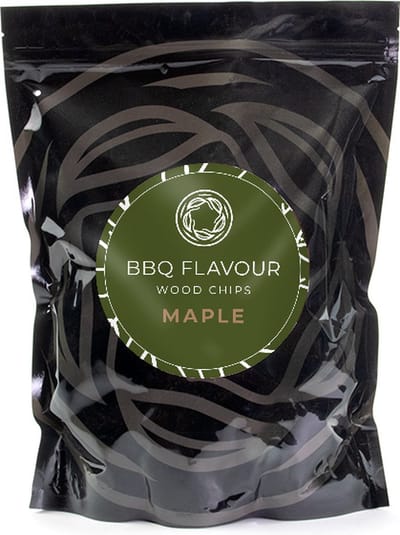 BBQ Flavour Rookhout - Rooksnippers - Esdoorn - Maple - 500 gr - Milde Zoete Smaak - Kamado