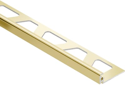 Schlüter Jolly AMG tegelprofiel glans aluminium messing 10 mm x 250 cm