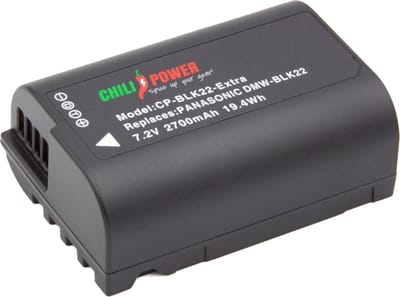 ChiliPower accu DMW-BLK22 voor Panasonic - Extra Power