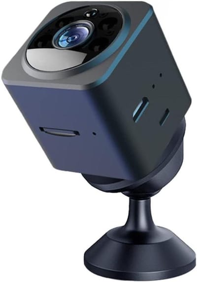 Draadloze Monitor Camera - Mini WiFi Camera - Huis Bewaken - Tweeweg Audio - 1080P HD - Zwart