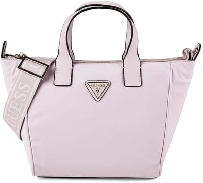 GUESS handtas schoudertas Follie Tote Rose paars