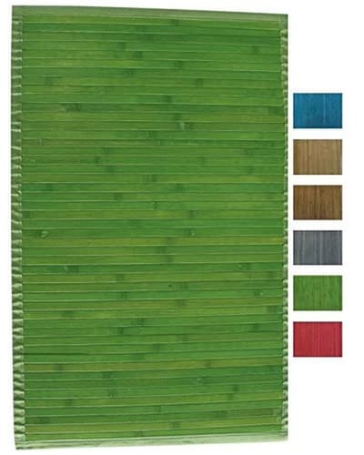 Badmat bamboe 50x80 groen