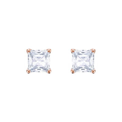 Boucles d'oreilles Swarovski Attract Plaqué Or Rose Boucles d'oreilles Femme Blanc 5431895 White/Rose Gold