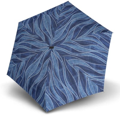 Knirps paraplu X4U Jeans blauw