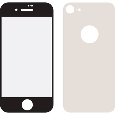 Apple iPhone 8 screenprotector Edge to Edge (Front + Back)