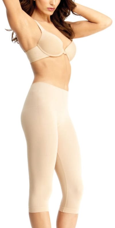 Capri-legging met hoge taille, buikcontrole en figuurcorrigerend effect voor dames