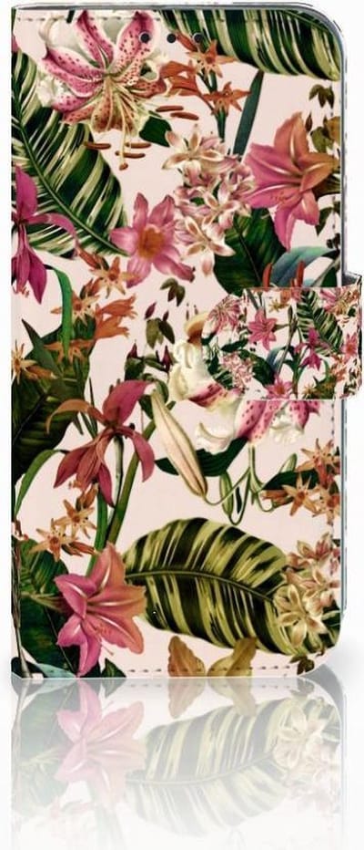 Honor 10 Lite Hoesje Flowers