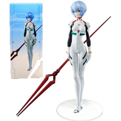 Neon Genesis EVANGELION Anime Figuur Eva Ayanami Rei PVC Actiefiguur Speelgoed Model Collectie gray