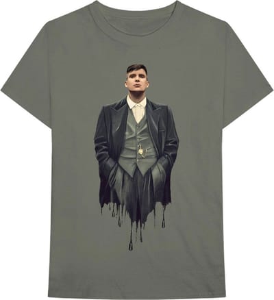 Peaky Blinders - Dripping Tommy Heren T-shirt - S - Groen