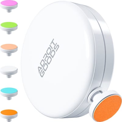 AdroitGoods Elektrische Baby Nagelvijl - Baby Nagelknipper - Manicureset Baby - Nagelschaartje - 6 Vijlen - Wit
