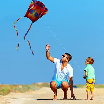 Dailygoody - Vlieger voor Kinderen - Regenboogvlieger - Geschikt voor Beginners - Kleurrijke Zakvlieger - Buitenactiviteiten - Strandspel - Cadeau voo
